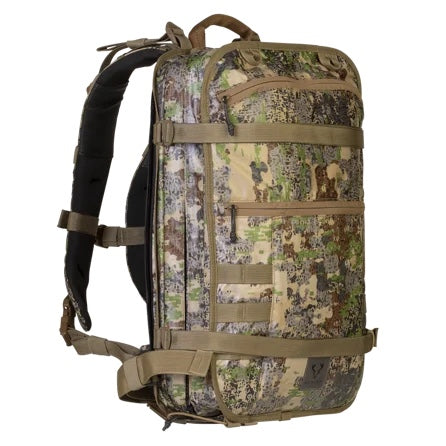 Forloh ONE technical hunting backpack in light camo, premium backcountry pack for mountain hunting
