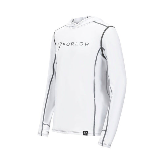 FORLOH Women's SolAir UPF Hoodie — lightweight UPF sun protection hoodie for women's fishing and hiking, available at Glenwood Springs Outdoors"
