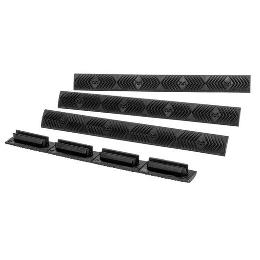 ERGO Low Profile Wedgelok Rail Covers — Picatinny rail covers for AR-15 and rifles, available at Glenwood Springs Outdoors