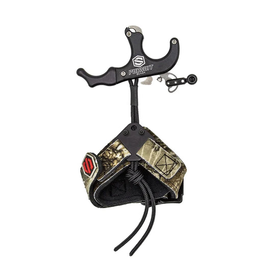 Scott Archery Pursuit wrist-strap bow release — adjustable trigger for bowhunting and target archery