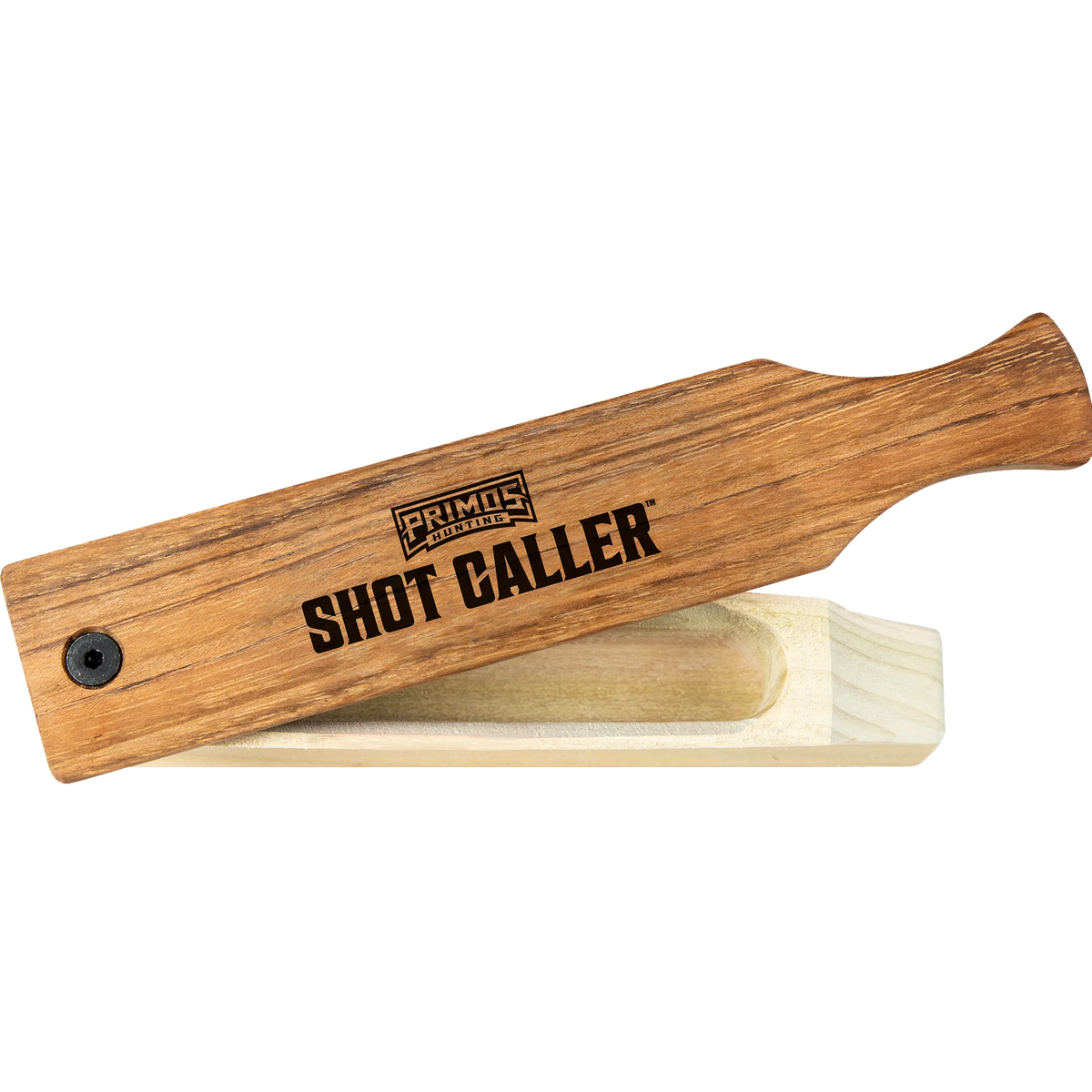 Primos Shot Caller Turkey Box Call — one-handed box call for turkey hunting