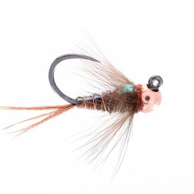 Jiggy CDC Flashback Pheasant Tail TB tungsten jig nymph sizes 10 through 20 for euro nymphing on the Roaring Fork and Frying Pan rivers in Colorado