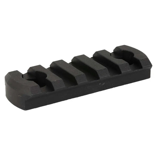 KDG 5-Slot M-LOK Picatinny Rail — low-profile machined aluminum rail section for M-LOK handguards, compatible with bipods, lights, and grips