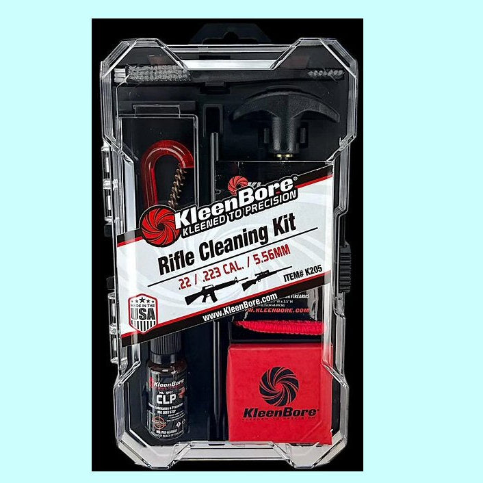 Kleen Bore Rifle Cleaning Kit – Complete Bore-to-Action System with Bore Light &amp; CLP