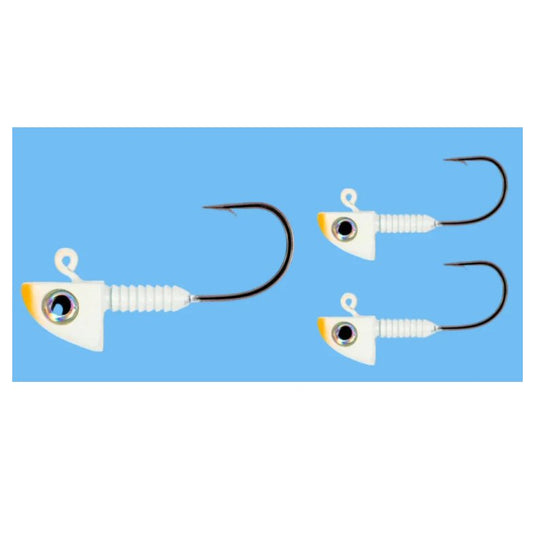 Lunker City Fin-S Pro soft plastic swimbait with 2/0 black nickel hook and 3-D holographic eyes, shad profile for bass and trout fishing