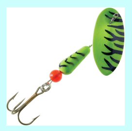 Panther Martin 12-pmsstuv-lt-7/16 oz - Lime Tiger