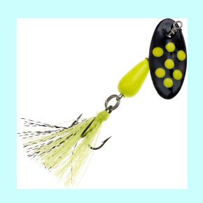 Panther martin Black/Chartreuse Go-Glo Flash-A-Bou-1/8 oz