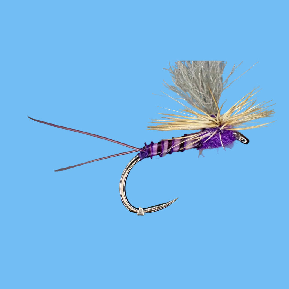 Purple Haze Natural Dry Fly — Parachute Attractor Pattern | Glenwood ...