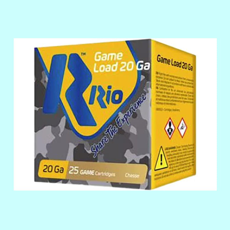 Rio 20 Ga Game Load 2-3/4” 1250 7/8oz 71/2 shot