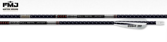 Easton FMJ 5mm Fletched Arrows w/HIT Inserts 6 pack