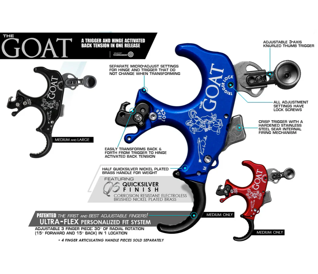 T.R.U. Ball GOAT ARCHERY RELEASE