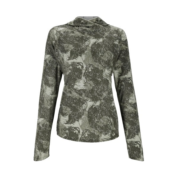 Willow: Simms Women's SolarFlex Hoody in Back Eddy Willow, front