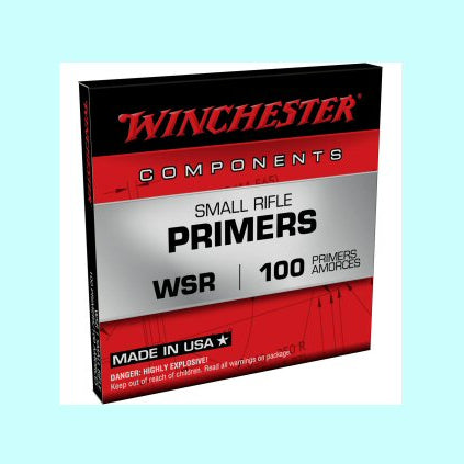 Winchester Small Rifle Primers #41 – 100ct Military-Spec Primer for .223 Rem, 5.56 NATO, 300 Blackout & AR Platforms