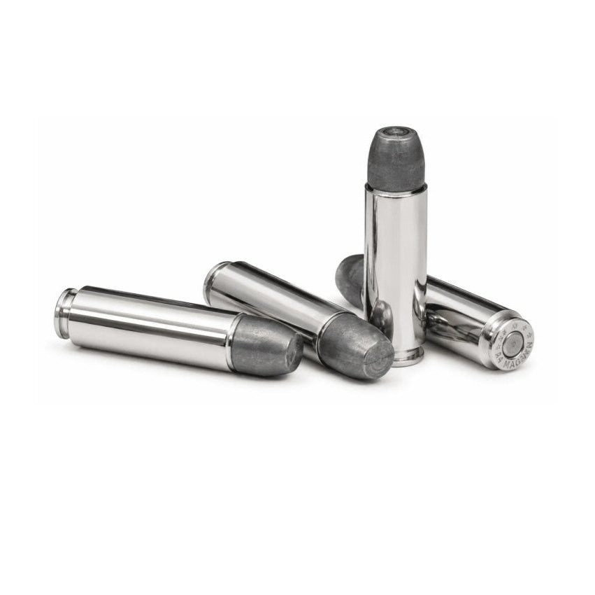 Steinel 12.7x42 600gr LFNGC subsonic ammunition on nickel brass — 20-round box for suppressed AR rifles