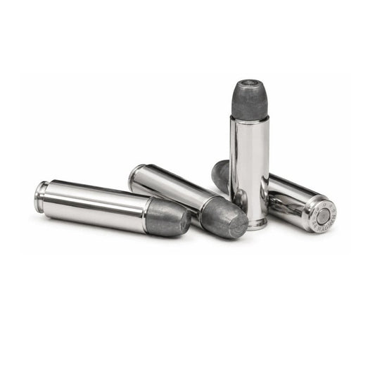 Steinel 12.7x42 600gr LFNGC subsonic ammunition on nickel brass — 20-round box for suppressed AR rifles