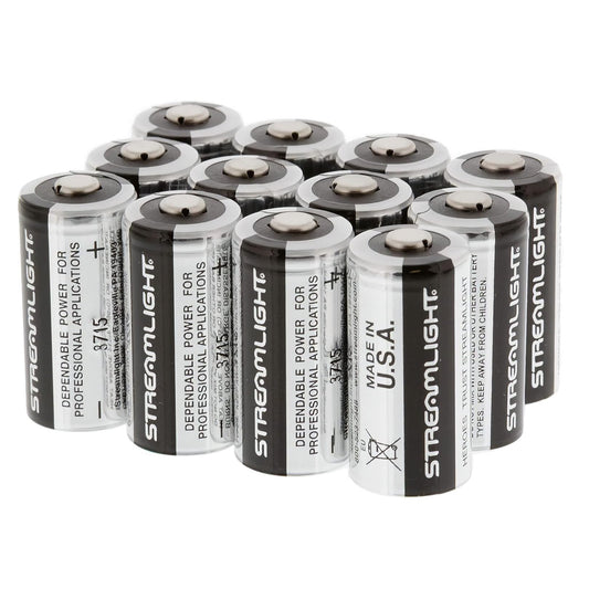 Streamlight Lithium 3V CR123A 12 Pack