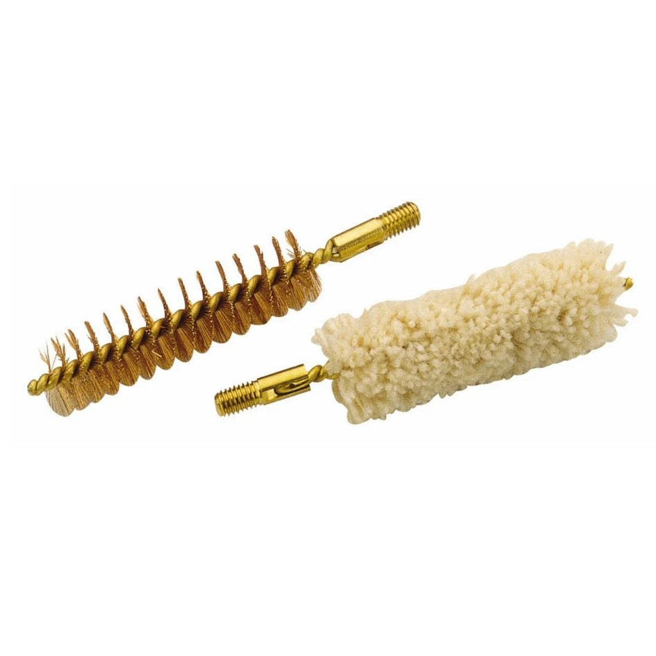 Traditions 50 caliber bore brush and swab cleaning set with 10/32 thread for muzzleloader maintenance