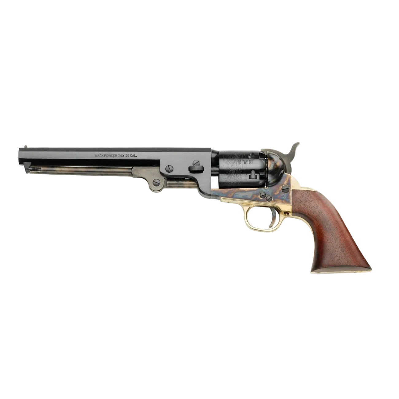 Traditions 1851 Navy Revolver .36 cal. 7.5 Blue Barrel Steel Frame