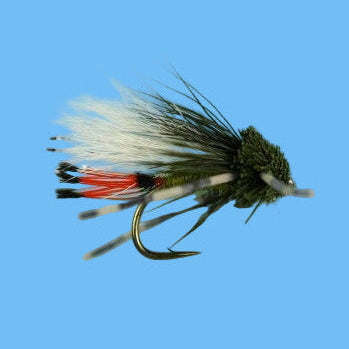 Taurus Fly Pattern Turk's Tarantula Olive Dry Fly — Grasshopper Pattern | Glenwood Springs ...