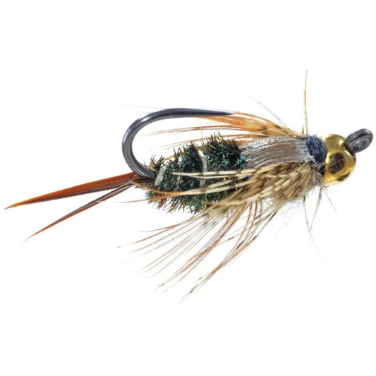 20 Incher Jigged Tungsten stonefly nymph sizes #10 and #12 — large rubber leg attractor on jigged hook for euro nymphing on the Roaring Fork and Frying Pan, available at Glenwood Springs Outdoors, Glenwood Springs, CO