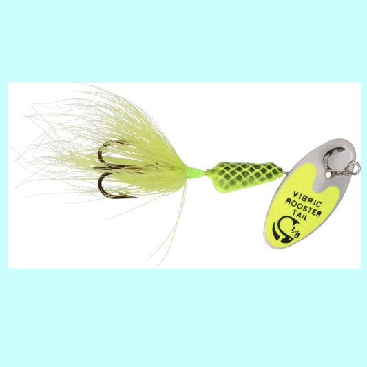 Worden’s Vibric Rooster Tail 1/4 oz Inline Spinner
