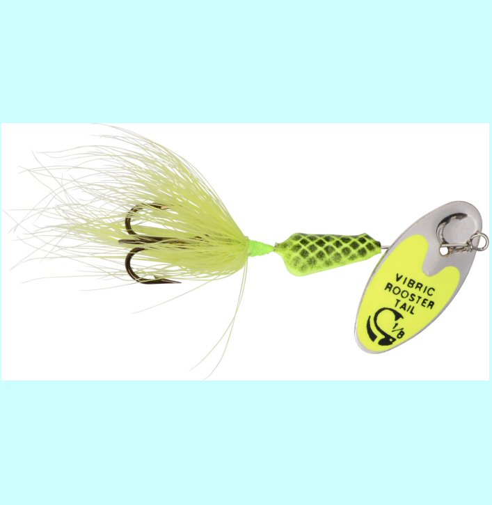 Worden’s Vibric Rooster Tail 1/4 oz Inline Spinner