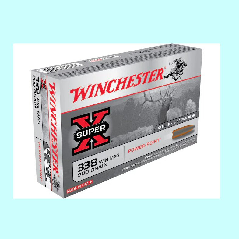 338 Win Mag Winchester Power Point 200 Grain