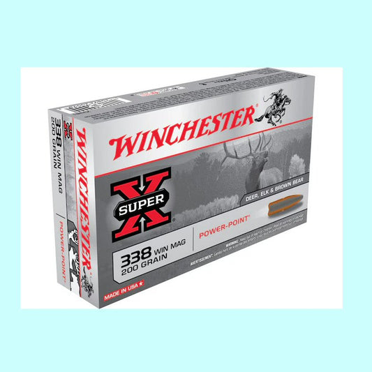 338 Win Mag Winchester Power Point 200 Grain