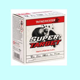 Winchester Super Target X-Lite 12GA 2 3/4 1180FPS 1OZ #7.5 CASE