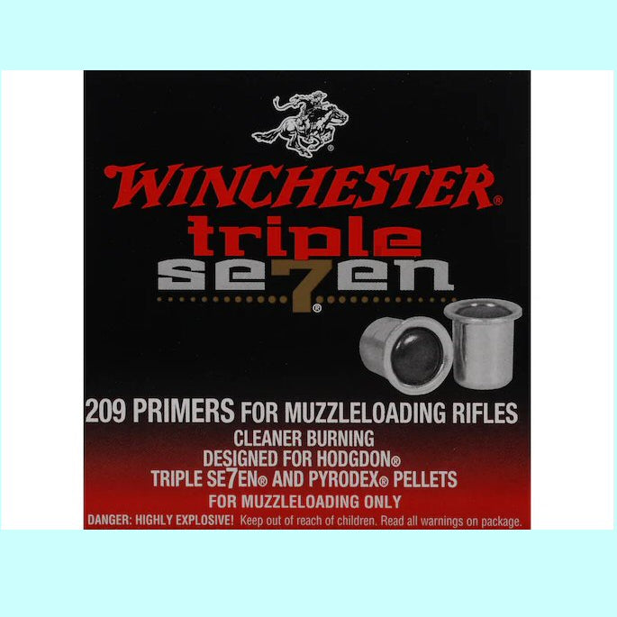 Winchester Triple Seven 209 muzzleloader primers 100-count for Triple Seven powder — Glenwood Springs Outdoors