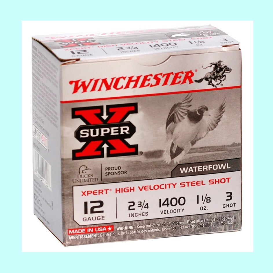 Winchester Super X Steel 2 3/4 1400FPS 1 1/8OZ #3
