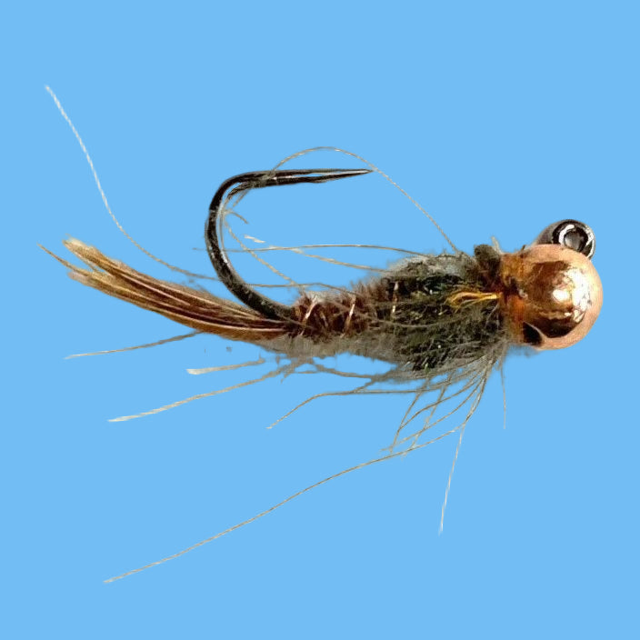 CDC Pheasant Tail Flashback Tungsten Bead