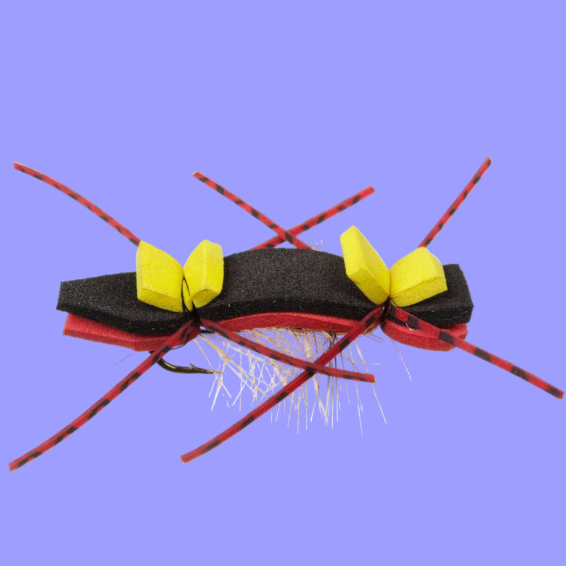 Chernobyl Ant - Black/Red - Terrestrial Fly Pattern | Glenwood Springs ...