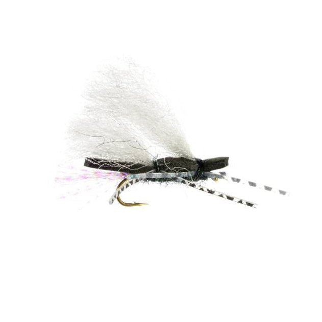 Chubby Chernobyl black foam attractor dry fly sizes 6, 8, 10 and 12 for Colorado trout fishing on the Roaring Fork and Frying Pan rivers