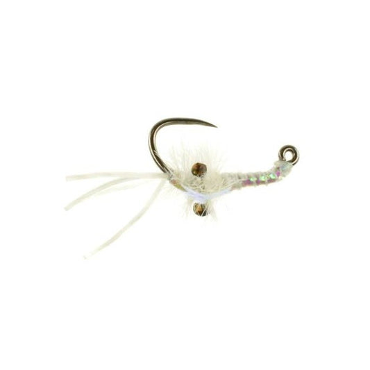 Jiggy Mysis Shrimp tungsten jig mysis imitation sizes 18 and 20 for tailwater trout fishing on the Frying Pan River below Ruedi Reservoir in Colorado