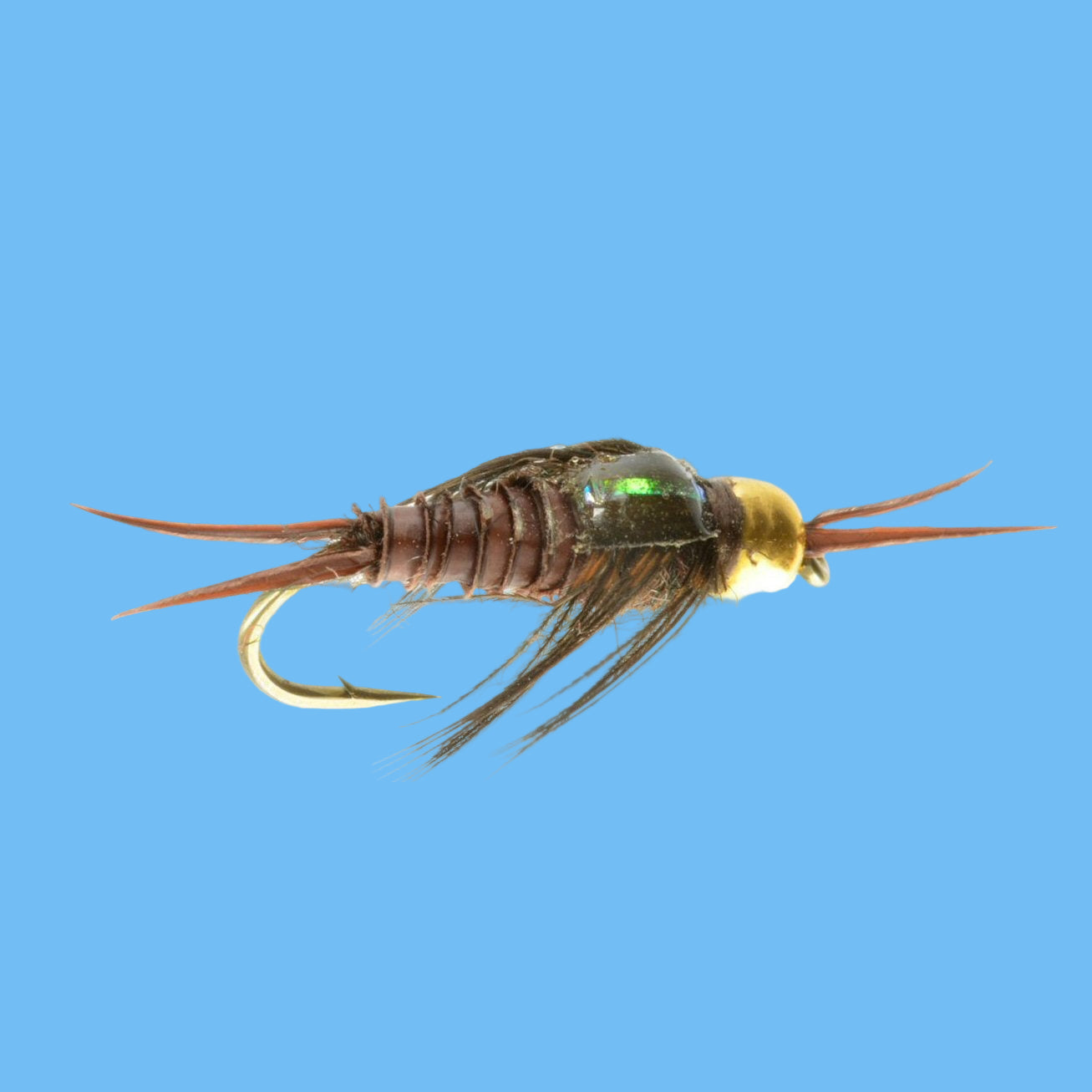 Poxyback Micro Dark Stone Nymph — Stonefly Pattern | Glenwood Springs ...