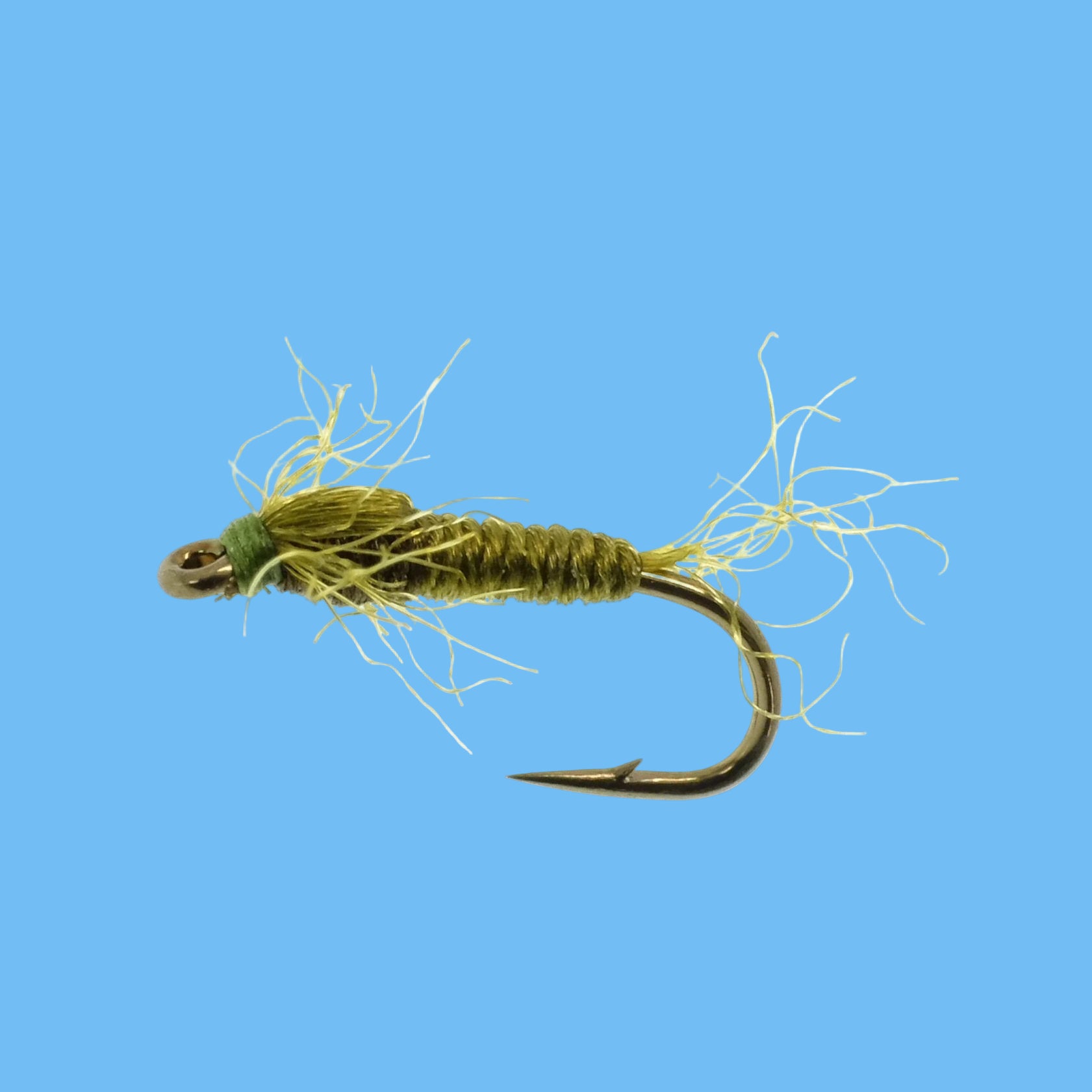 Tron Emerger Red Dry Fly — CDC Emerger Pattern | Glenwood Springs Outdoors
