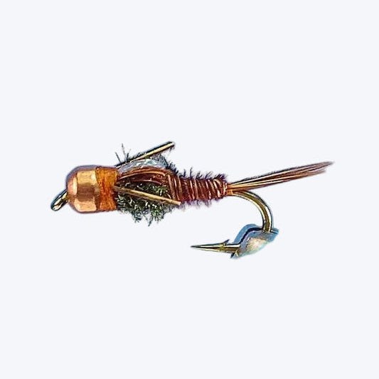 Pheasant Tail nymph fly for trout fishing on Colorado rivers — available at Glenwood Springs Outdoors, Glenwood Springs, CO