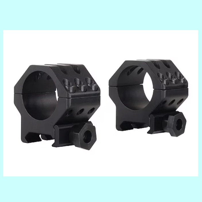 Weaver 30mm low profile scope rings for riflescope mounting on Weaver and Picatinny rails — available at Glenwood Springs Outdoors, Glenwood Springs, CO